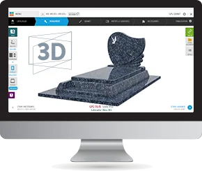 Outil de personnalisation de pierre tombale – Rosa Funéraire, marbrerie funéraire